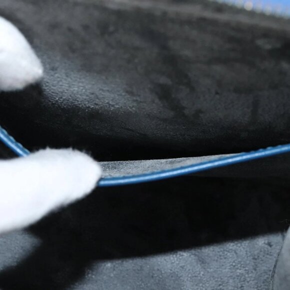 LOUIS VUITTON Epi Riviera Hand Bag Blue M48185 LV Auth 150103 - Picture 12 of 16